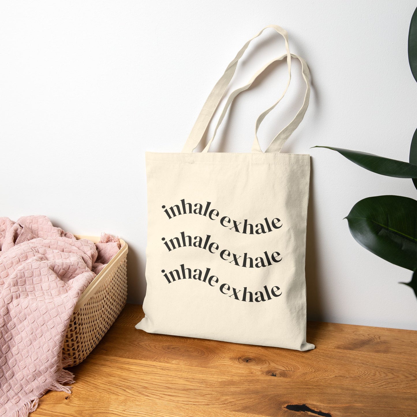 Inhale Exhale Tote